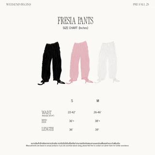 Weekend begins - Fresia Pants