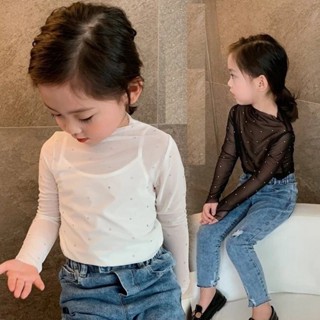 💥ส่งจากไทย💥 เสื้อเด็กผู้หญิงแขนยาว CK272 มีไซส์ 2-10 ขวบ