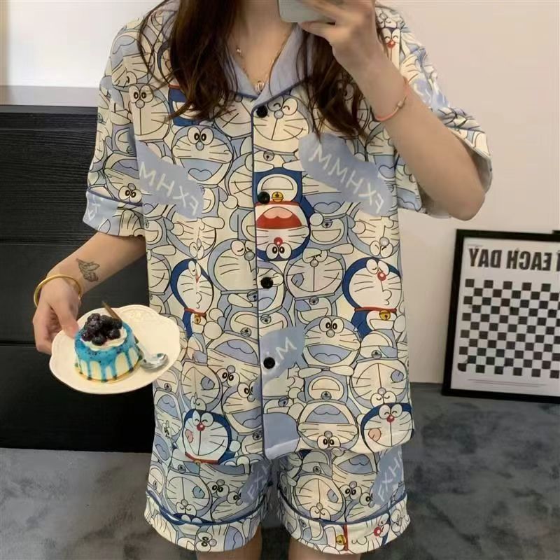 AP Stores เชตชุดนอนผู้หญิงลายกราฟิก ลายการ์ตูนน่ารักมากเวอร์  เนื้อผ้าคุณภาพดี ใส่สบาย ไม่ระคายเคือง กดสั่งเลยค่ะ - รูปที่ 4