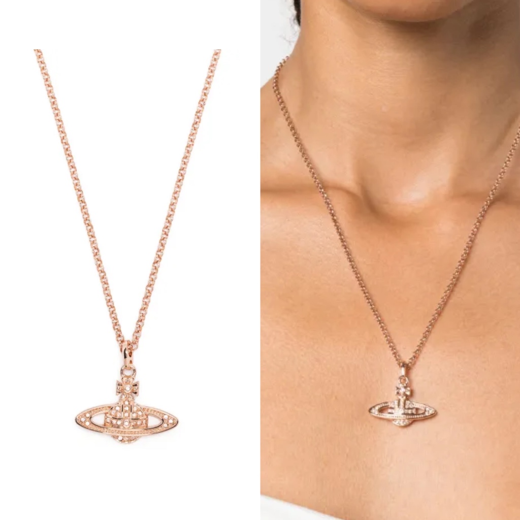 สร้อยคอ Vivienne Westwood รุ่น Orb พร้อมจี้ประดับคริสตัล ของแท้จากช็อปเกาหลี✔️ Pre-order Orb Pendant