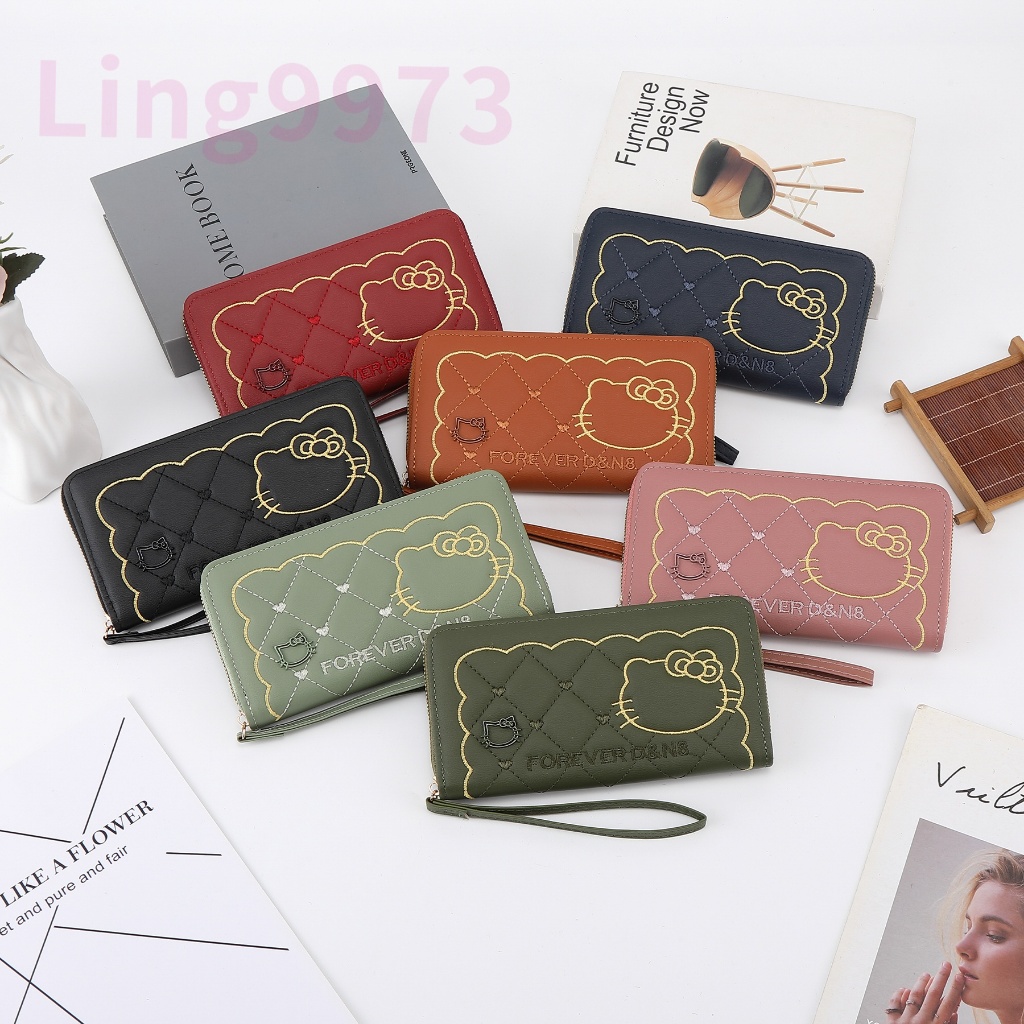 L996#กระเป๋าสตางค์ใบยาว มีช่องใส่บัตรหลายช่อง กระเป๋าสตางค์หญิงกระเป๋าสตางค์ใบยาว