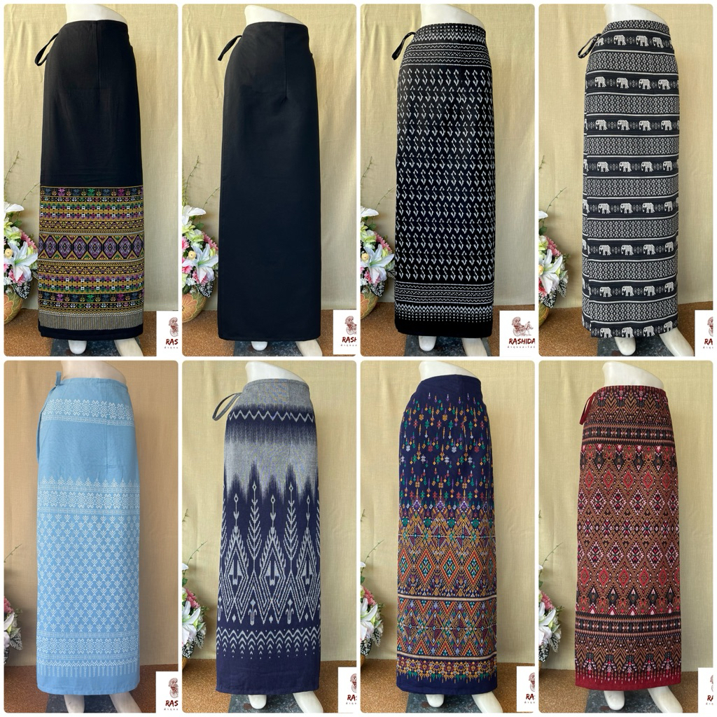 ผ้าถุงสำเร็จ ผ้าถุงเชือกผูก