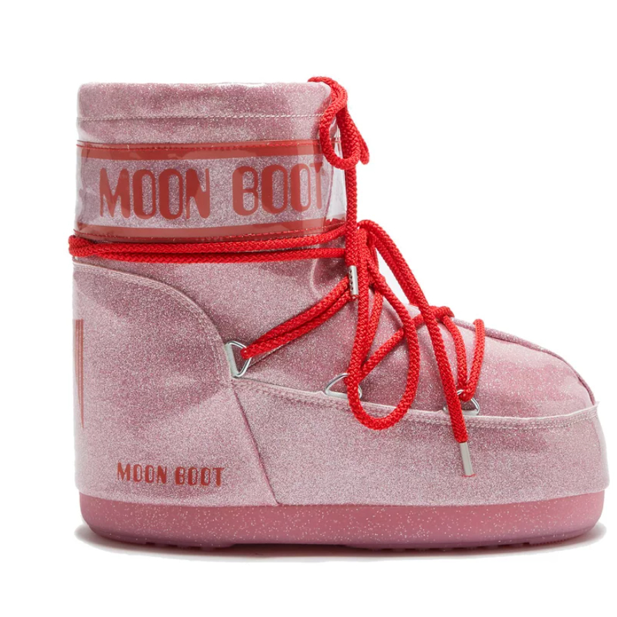MOON BOOT Icon Low Glitter