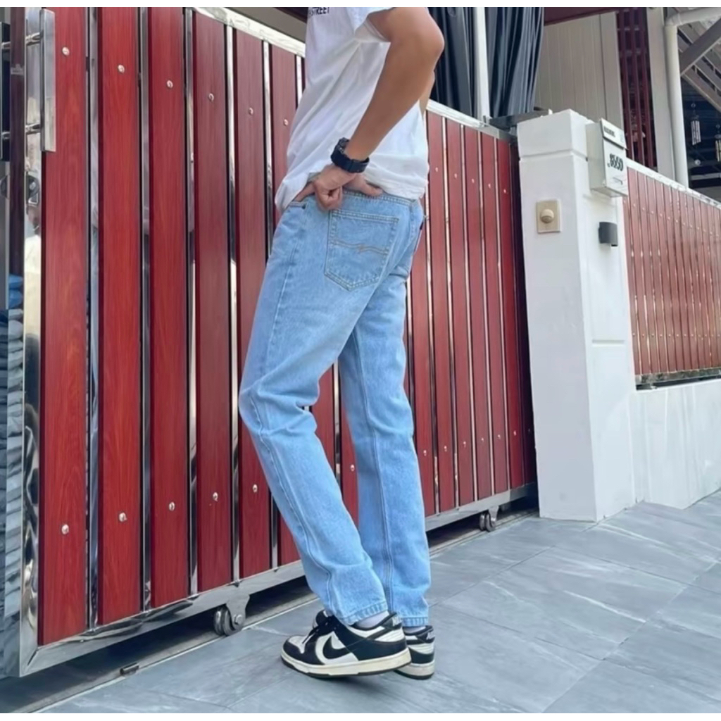 ((รวม))กางเกงยีนส์กระบอกเล็ก(ไม่แต่งขาด) - รูปที่ 7