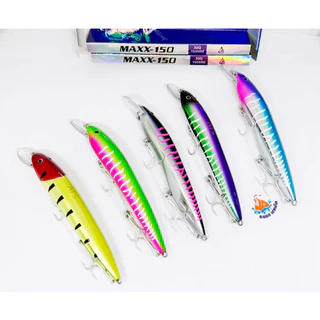 เหยื่อปลอม เหยื่อลาก สำหรับตกปลา เหยื่อ Trolling AFS MAXX-125/150