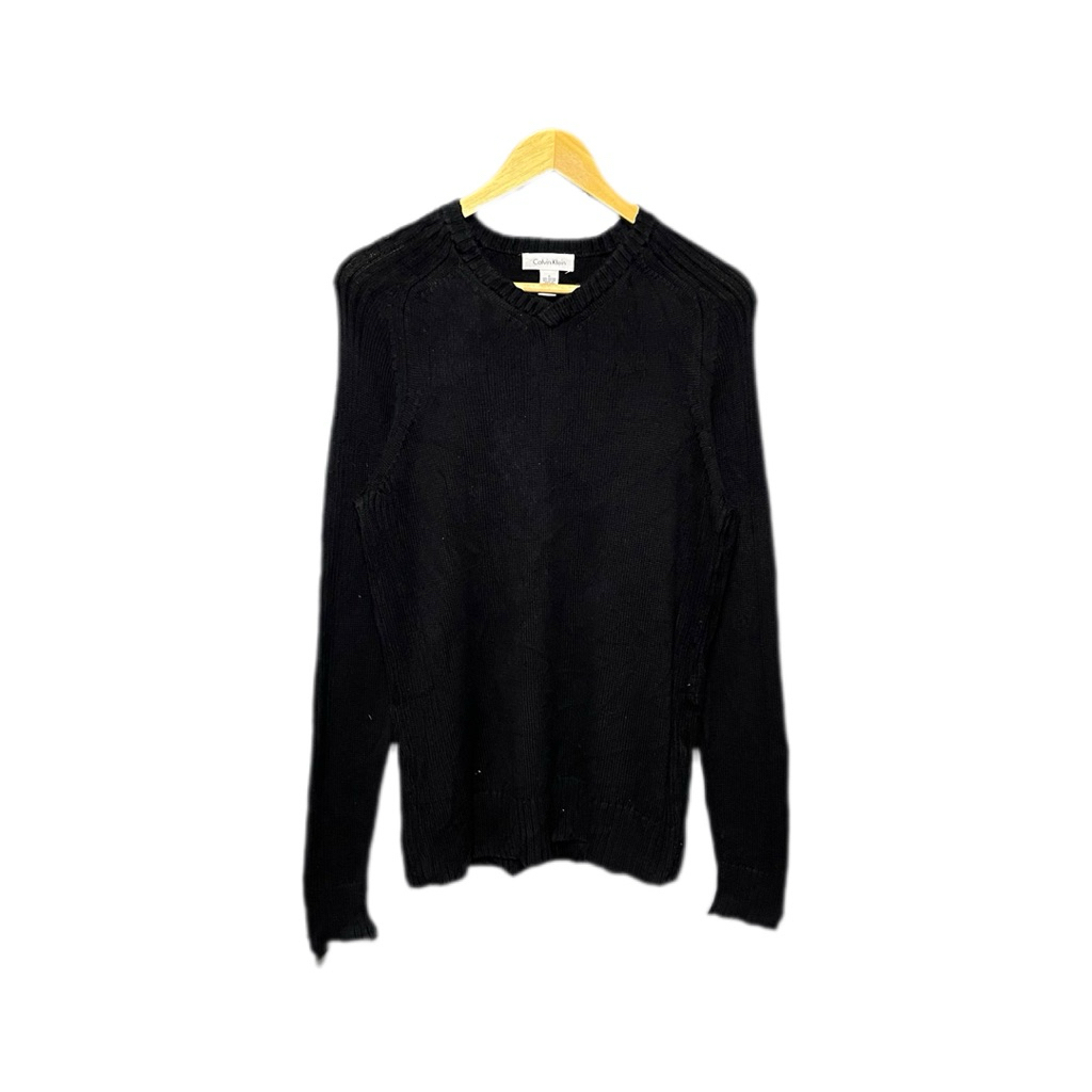 สเวตเตอร์ไหมพรม CK มือสอง