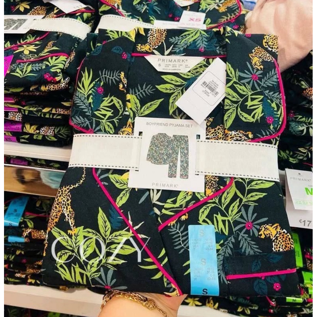 ชุดนอน Primark Pyjama boyfriend 💯
