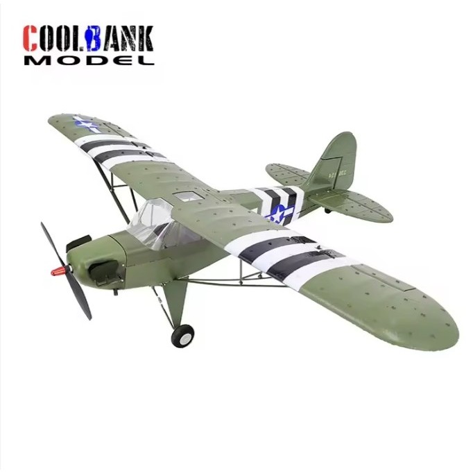 (สินค้าในไทย) Coolbank 1:16 J-3 Cub เครื่องบิน RC  ชุดพร้อมเล่น  2.4GHz 4ช่องสัญญาณ