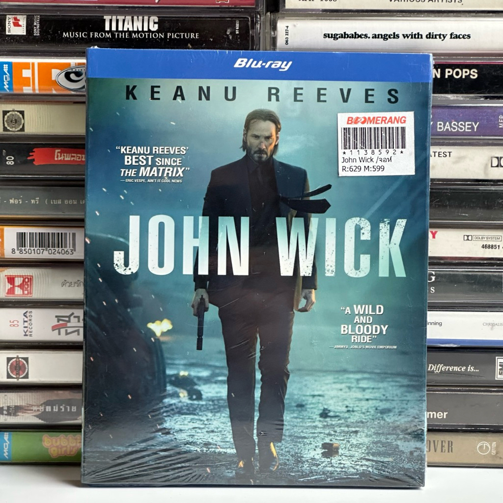 BLU-RAY JOHN WICK ไทย/eng แผ่นลิขสิทธ์แท้ (ของใหม่ในซีล)