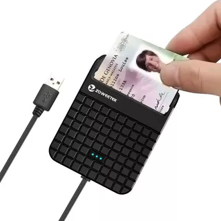 เครื่องอ่านบัตรประชาชน Smart Card Reader แบรนด์ Zoweetek ของแท้ รับประกันคุณภาพ 1 ปีเต็ม
