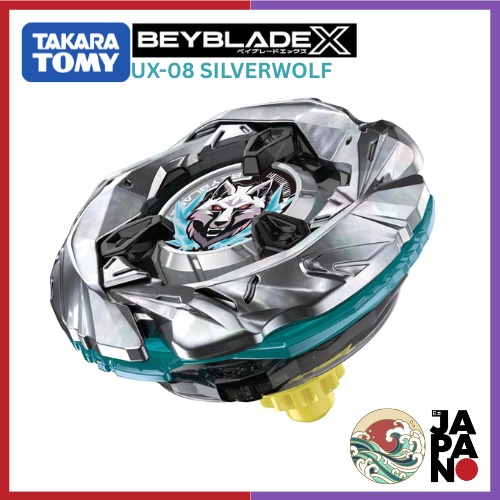BEYBLADE X UX-08 Silver Wolf เบย์เบลด TAKARA TOMY
