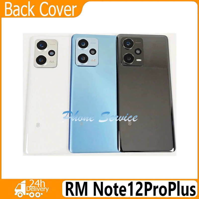 ฝาหลัง (back cover) กระจกด้านหลัง สําหรับ Redmi Note 12 ProPlus ฝาหลัง + เลนส์