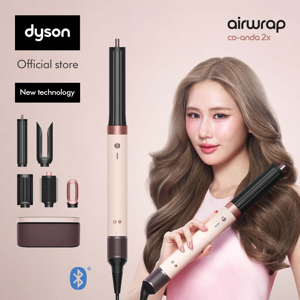 [New] Dyson Airwrap Co-anda2x multi-styler and dryer (Ceramic Pink/Rose Gold) อุปกรณ์จัดแต่งทรงผม ได
