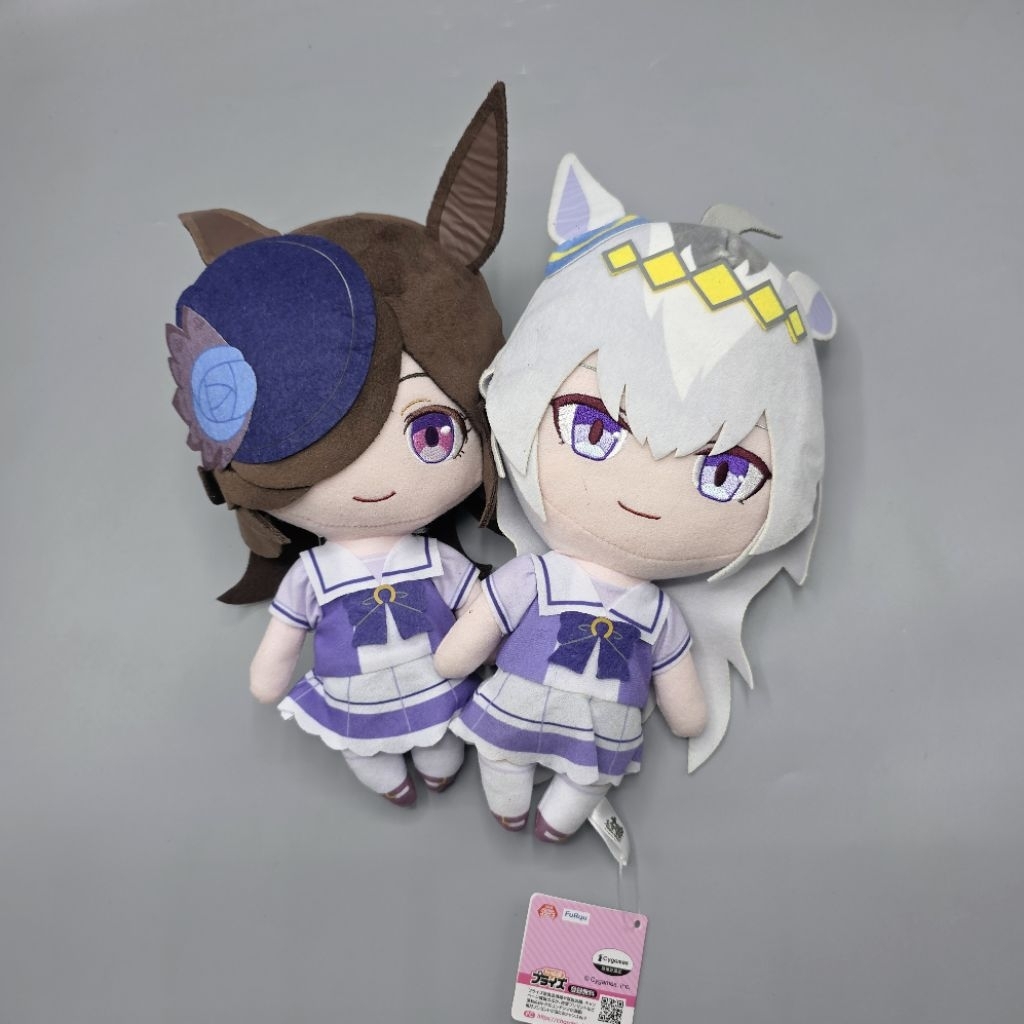 (size 25cm/แท้✅️) ของสะสม อนิเมะ สาวม้า uma musume rice shower oguri cap ตุ๊กตา plush  โอกุริ แคป น้