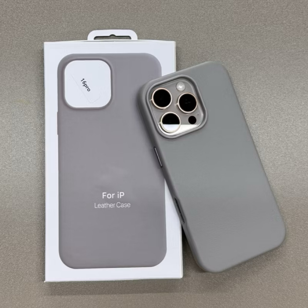 M25หนังแท้ เคส กันกระแทก Leather วางชาร์จได้ MS CASE FOR IPHONE iPhone 17 17AIR 17PRO 17PROMAX