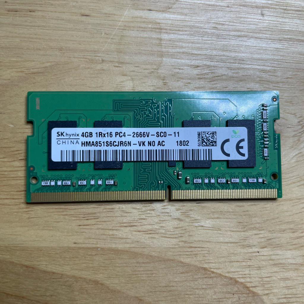 Ram แรมโน๊ตบุ๊ค DDR4 ความจุ 4GB /8 GB /16 GB DDR4 Bus 2666/3200 มือสอง