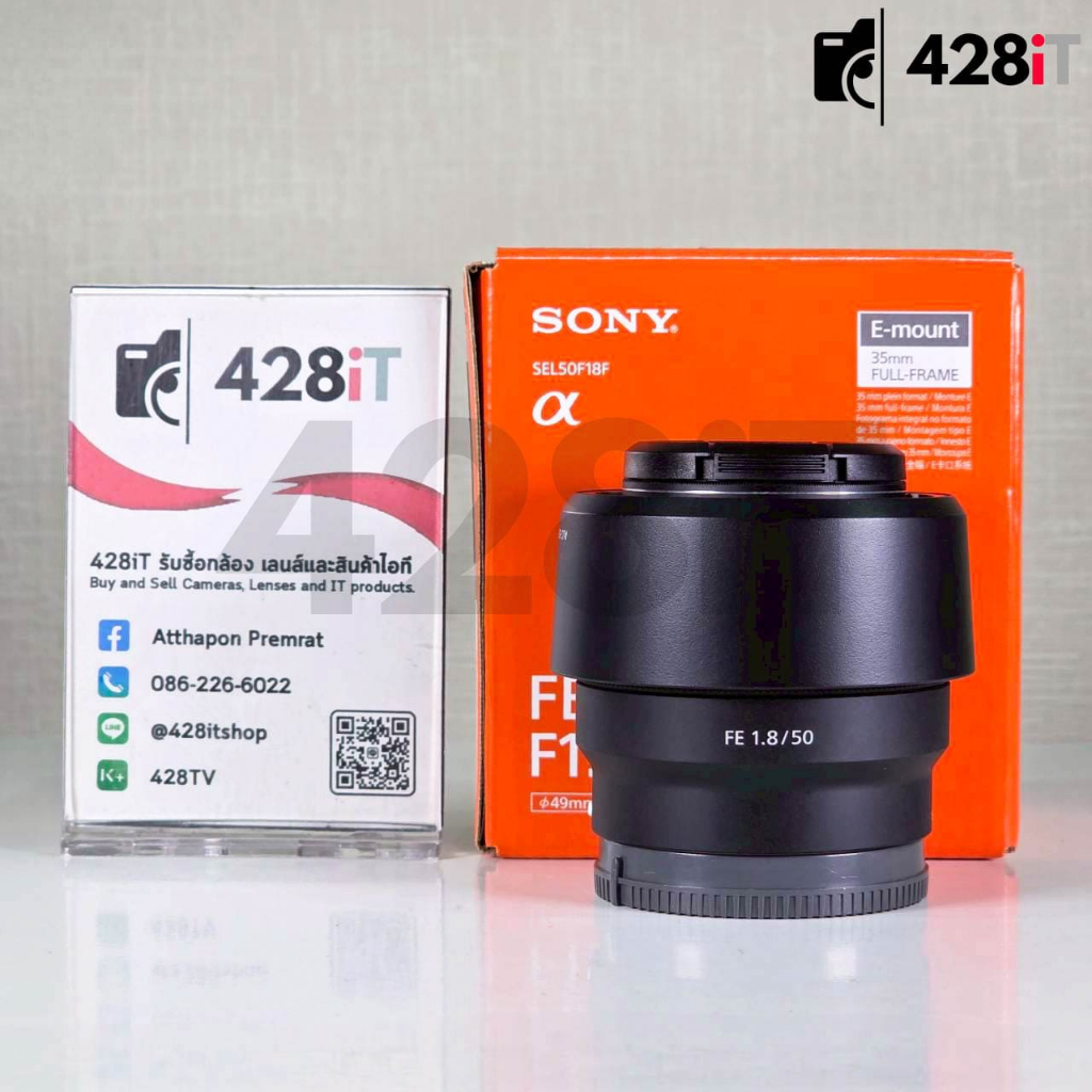 [2nd-hand] Sony FE 50mm f1.8 สภาพสวย อดีตประกันศูนย์