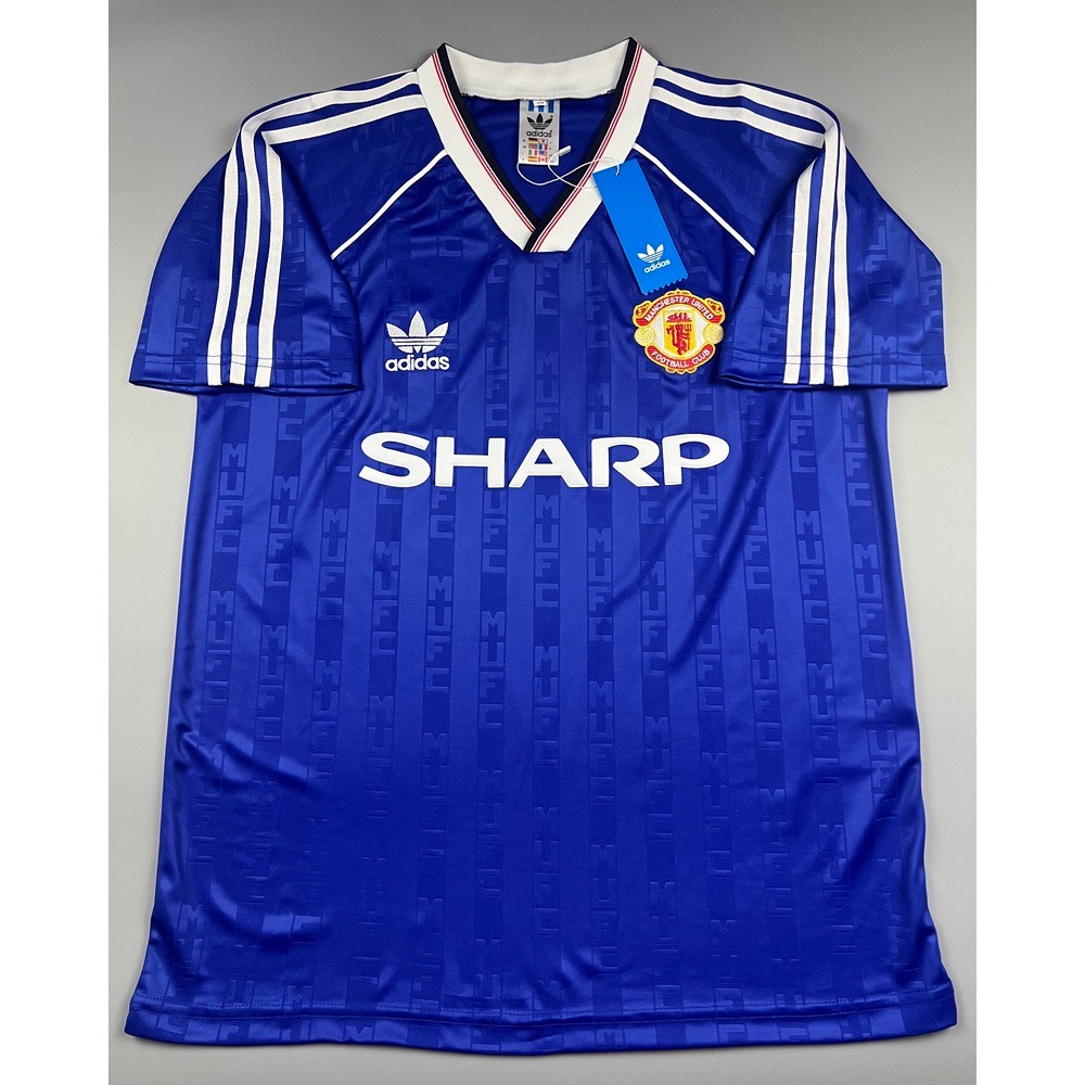 RT-MCU-88-A เสื้อบอล ย้อนยุค เกรด AAA Retro SoccerJersey football shirt สินค้าพร้อมส่งจากไทย