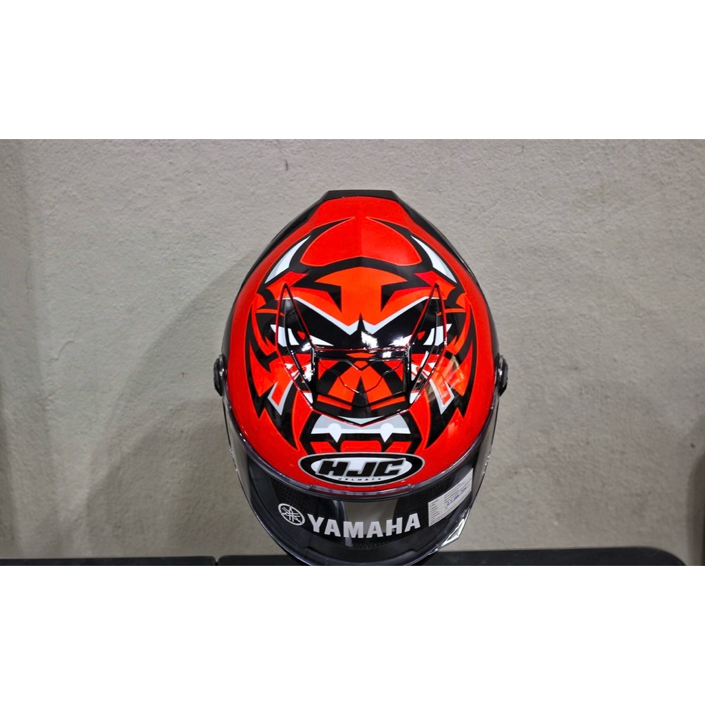 ID x Yamaha R series helmet custom stickering Moto GP Fabio Quatararo Design