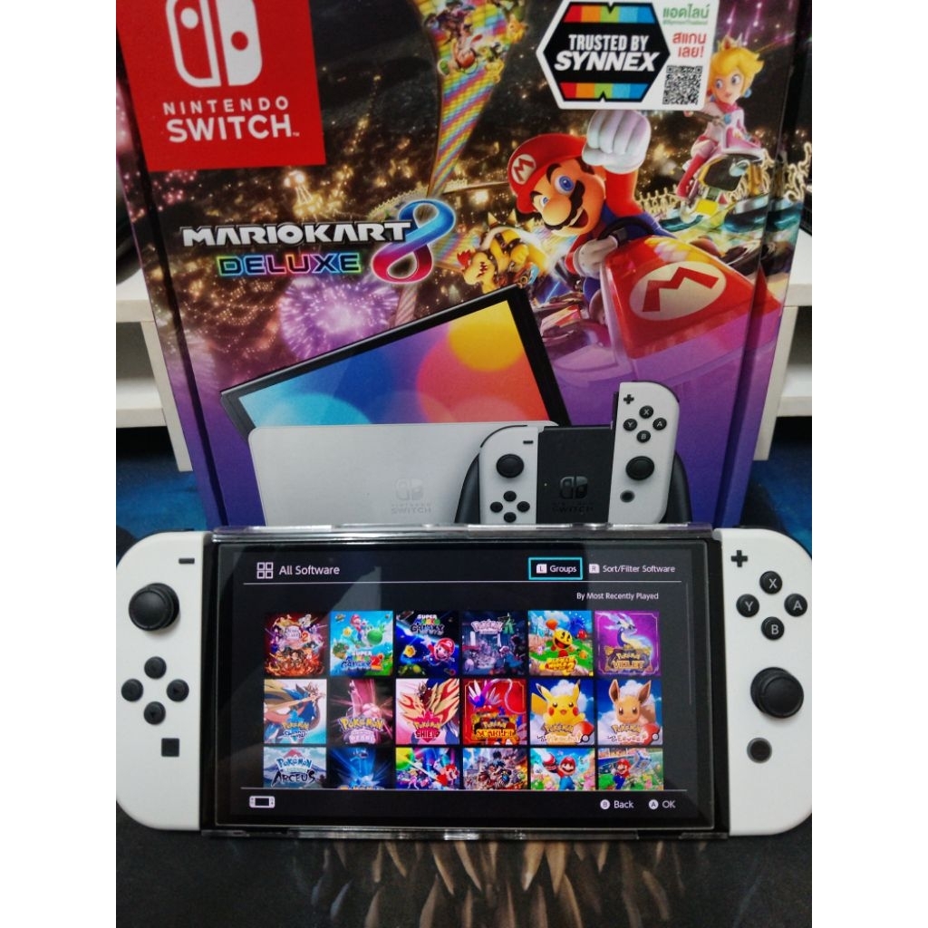 🎮 Nintendo switch มือสอง (แปลงแล้วทุกเครื่อง) 2 ระบบ มีกล่อง มีของแถม อ่านรายละเอียดก่อนสั่งซื้อ 🔻🔻🔻