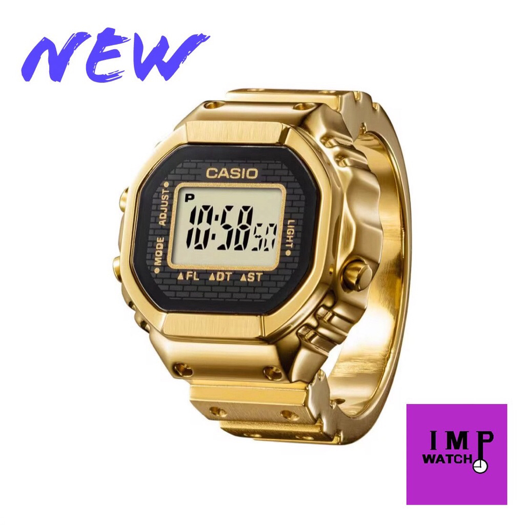 Casio นาฬิกาแหวน Unisex รุ่น CRW-001G-9DR RING ของแท้ปนะกันCmg ( ระบบถ่าน ) ฉลองการครบรอบ 50 ปี