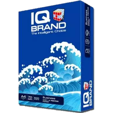 กระดาษถ่ายเอกสาร A4 IQ Brand  70 แกรม
