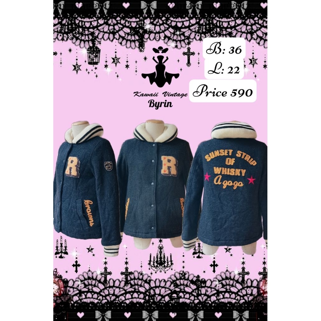 เสื้อ jacket​ vintage​