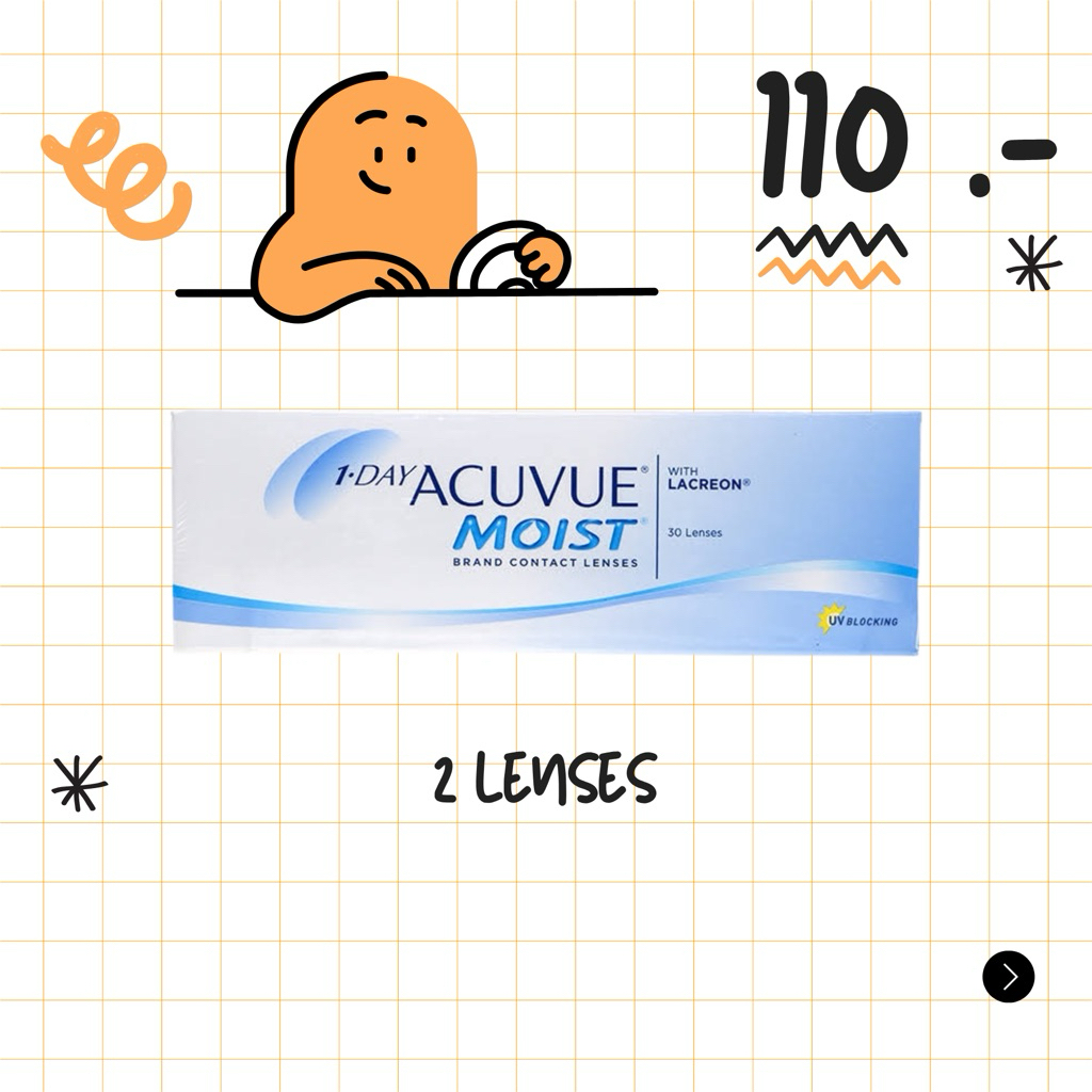 แบ่งขาย Acuvue moist