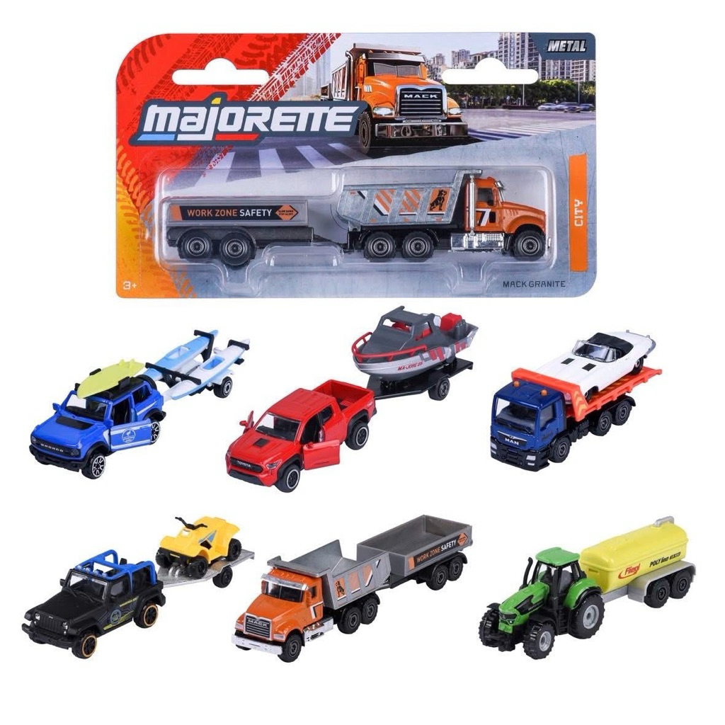 C2Kun|Majorette รถเหล็กมาจอเร็ตต์ซิตี้เทรลเลอร์ Majorette City Trailer