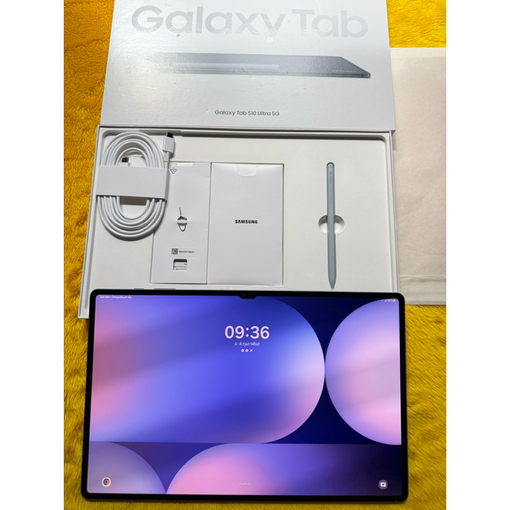 # Samsung Galaxy Tab S10 Ultra5G-12/512GB.เครื่องศูนย์ใหม่เลยสภาพ99.99%