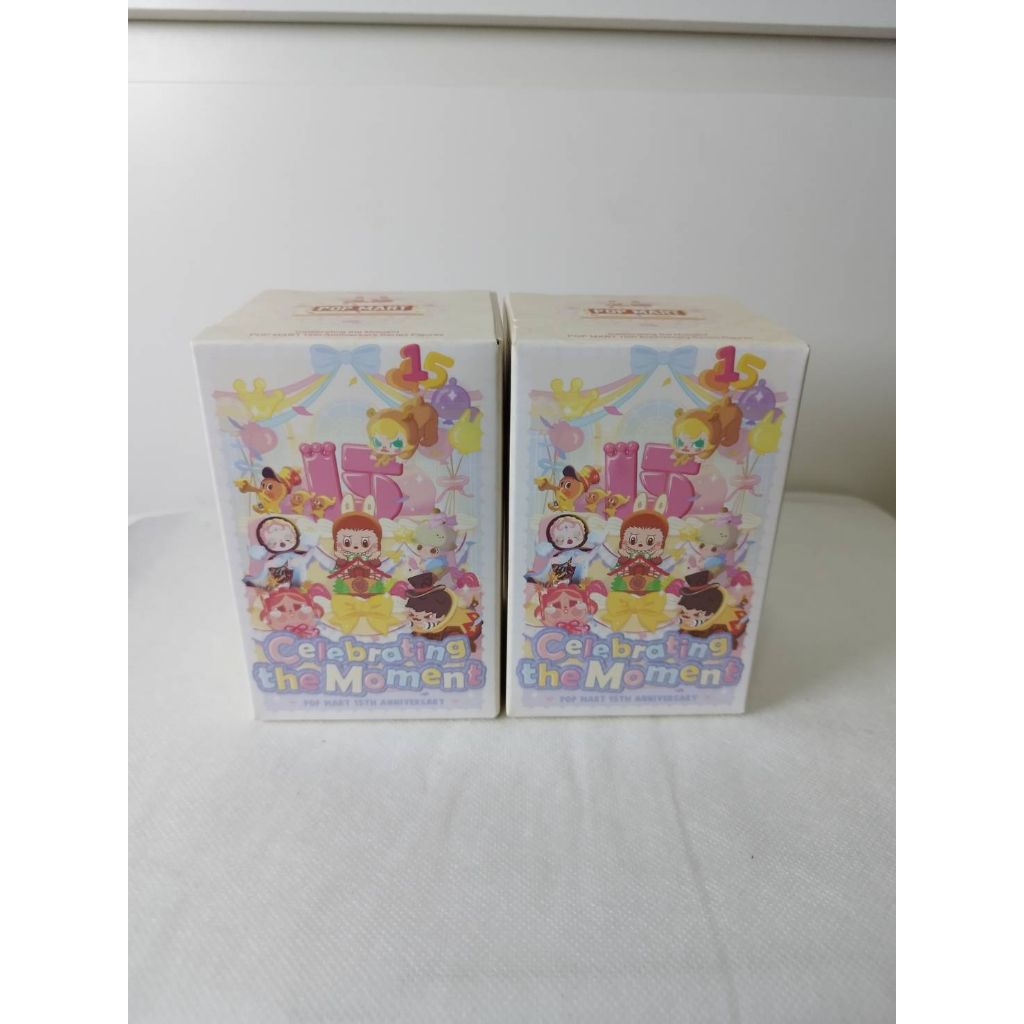 เลือกตัวได้ ป้ายเหลือง *** Celebrating the Moment POP MART 15th Anniversary Series Figures
