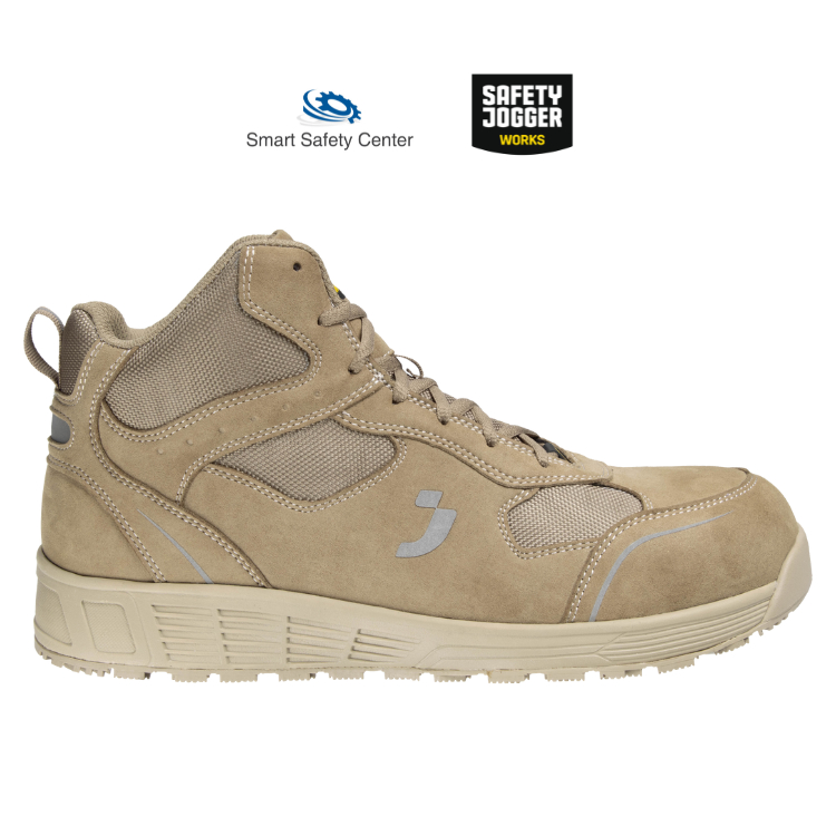 [ลิขสิทธ์แท้ รับประกัน 3 เดือน] รองเท้าเซฟตี้ Safety Jogger รุ่น Fuji S3S mid Ta