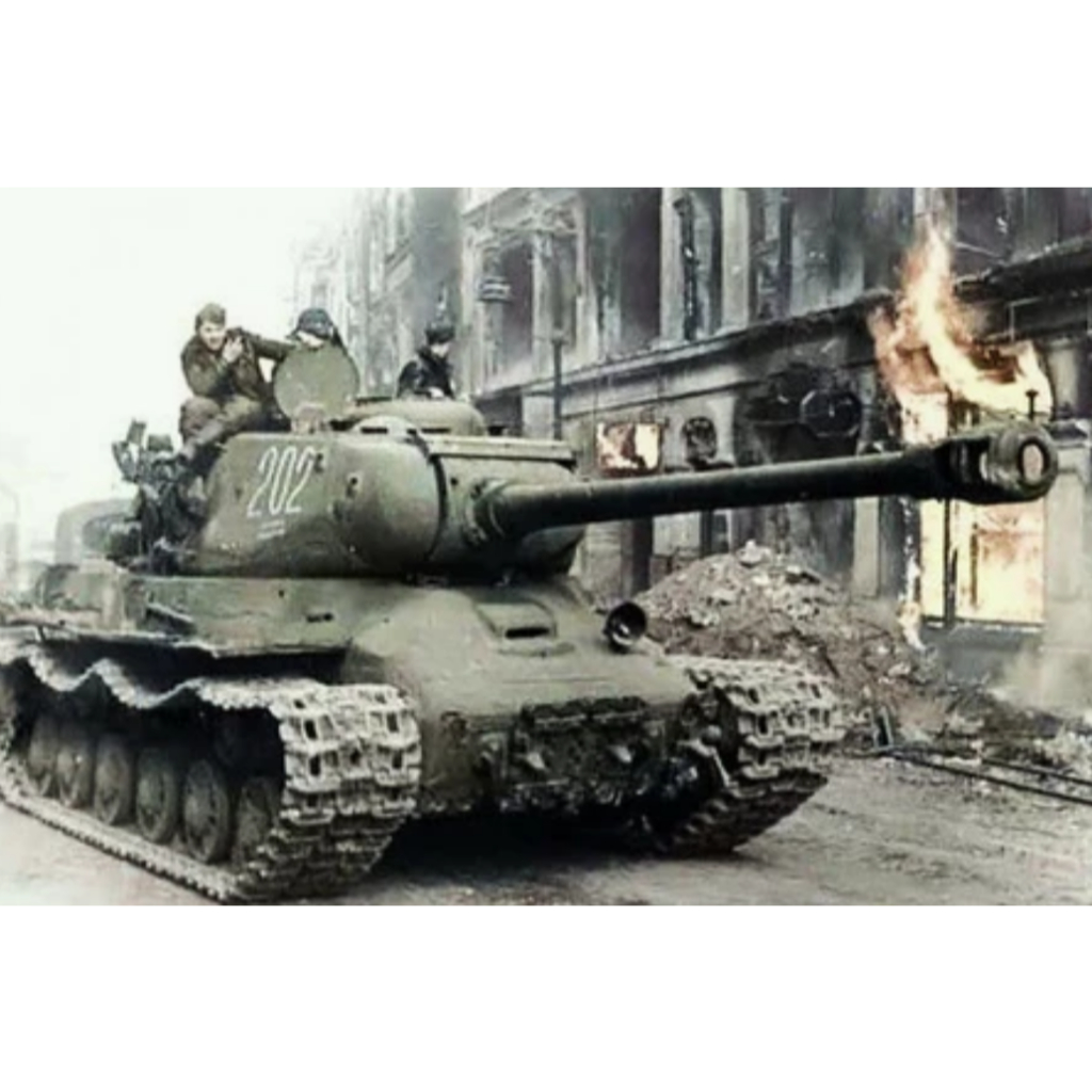 TAMIYA 32571 รถถังหนักโซเวียต JS-2 1944 ChKZ [1/48 Military Miniatures Series]