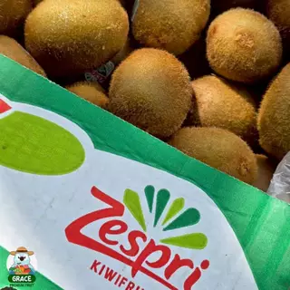 กีวี่ นิวซีแลนด์ สีเขียว/สีทอง แบรนด์ Zespri พรีเมี่ยม
