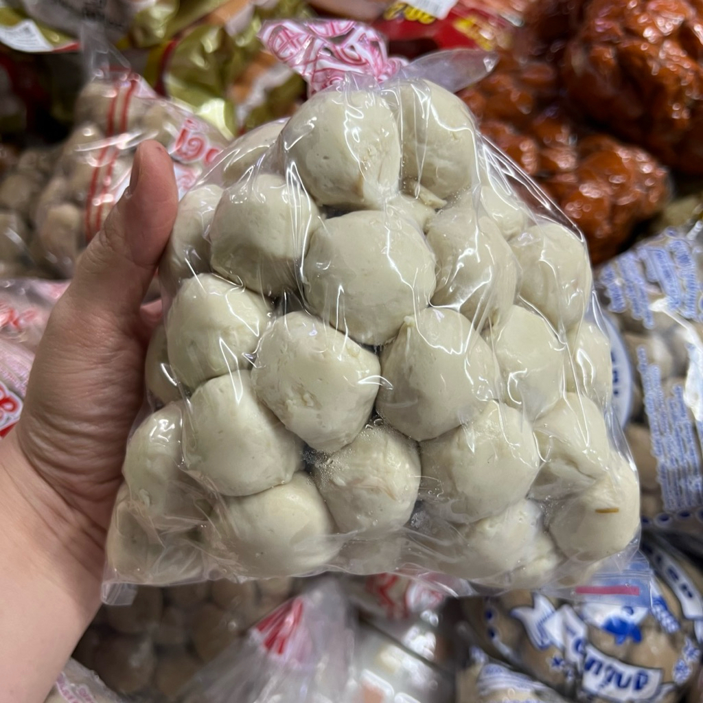 ลูกชิ้นหมูปอง ลูกชิ้นหมูลูกกลาง ยี่ห้อ สมเจตุ น้ำหนัก 1 กิโลกรัม ราคา ถูกที่สุด ดีลบีเคเค แกลเลอรีภาพที่ 2