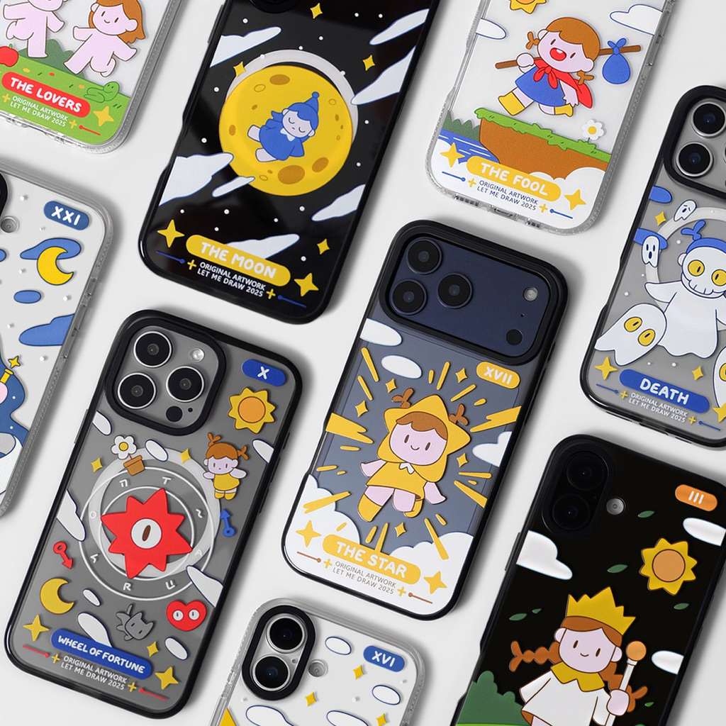 เคสไอโฟน Case for iPhone 15/16/17 ลายไพ่ทาโร่ 22 ลาย letmedraw (เคสสายมู)