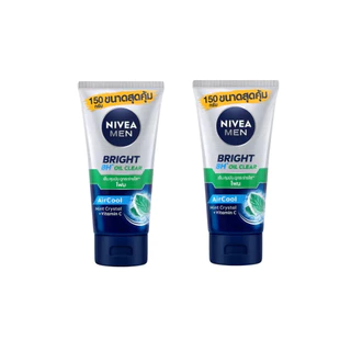 2ชิ้น ขนาด150กรัม โฟม สำหรับล้างหน้า นีเวีย NIVEA MEN FOAM