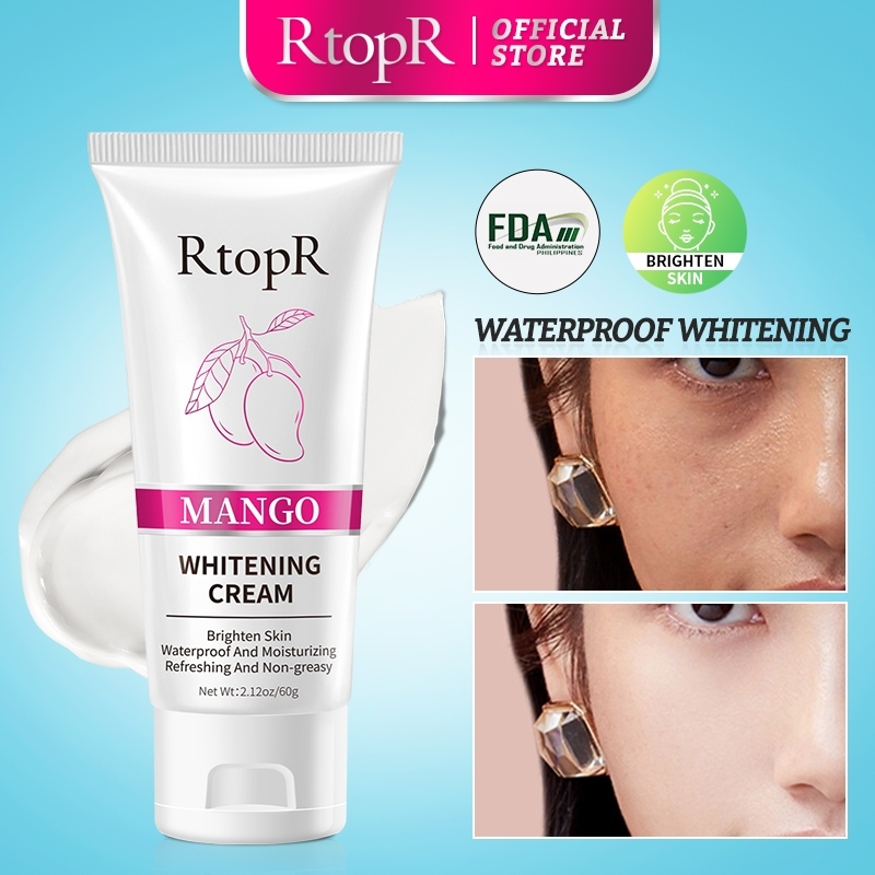 RtopR Mango Whitening Cream FDA ครีมไวท์เทนนิ่ง ครีมรองพื้น คอนซีลเลอร์ ครีมรองพื้น ป้องกันรังสียูวี