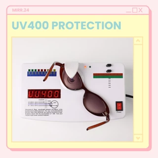 MIRR.24 SHEEN SHADES แว่นตากันแดด แว่นป้องกันแสง UV400 เปลี่ยนแว่นฟรีถ้าใส่ไม่เข้ารูปหน้า