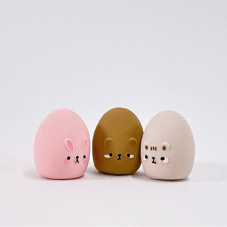 [พร้อมส่ง] AHAHLAND Eggmongz Latex Squeaky Toy ของเล่นบีบมีเ…