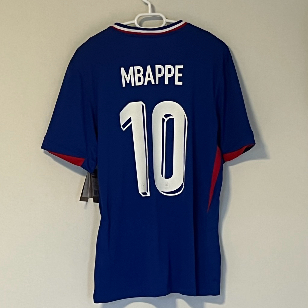 [New] 30% off Nike x France 2024 Home Jersey sz.L