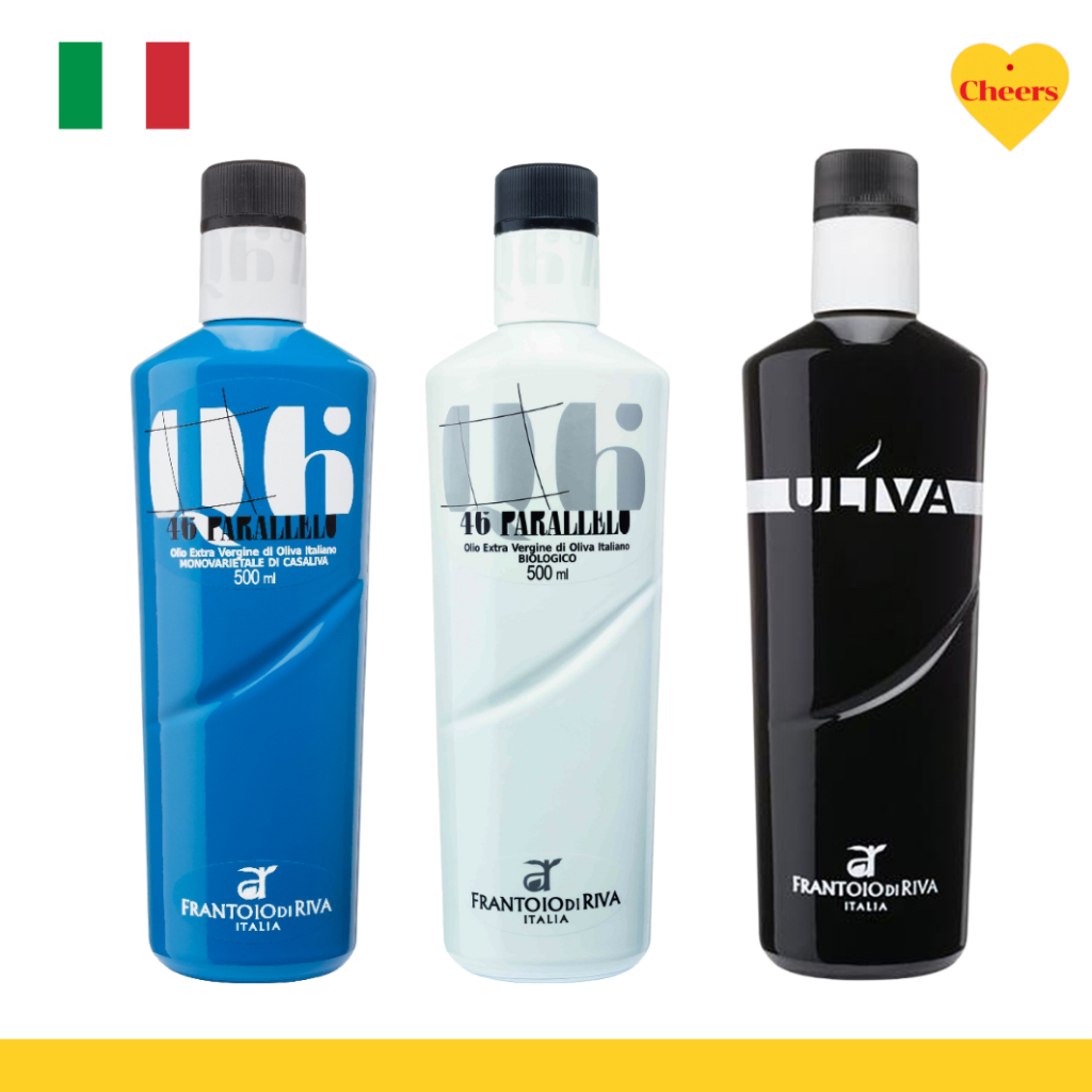 Frantoio di Riva Extra Virgin Olive Oil l น้ำมันมะกอกเอ็กซ์ตร้าเวอร์จิน ฟรันโตโย ดิ ริวา 500ml.