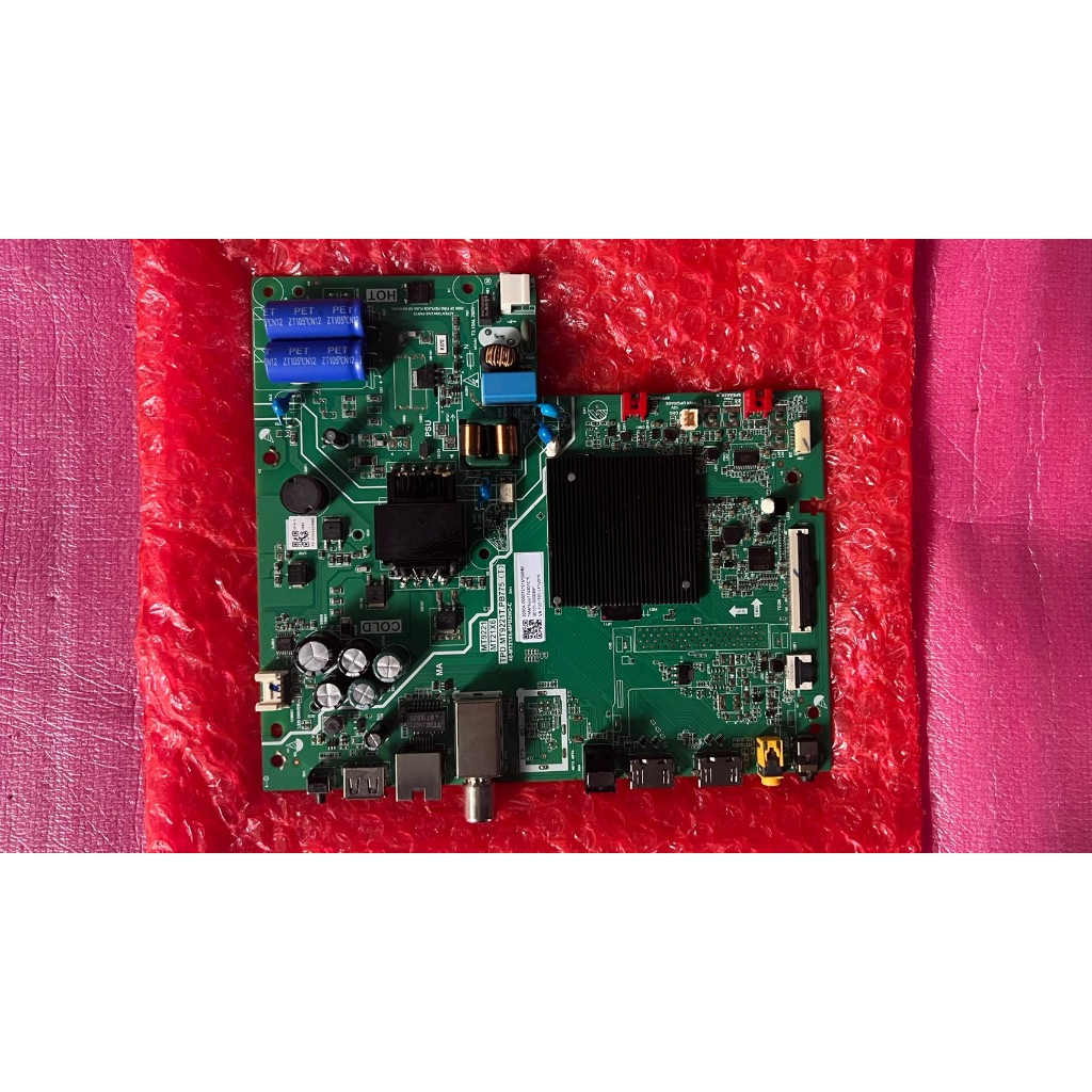 ใหม่ แท้ ศูนย์ เมนบอร์ด ทีซีแอล mainboard tcl รุ่น 32S66A 32s6500 เบอร์ดบอร์ด TPD.MT9221T.PB775 *ไม่
