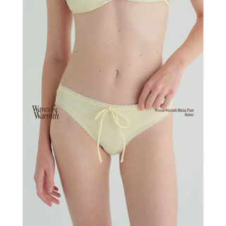 when.we.summer - Waves&Warmth Bikini Pant (-เฉพาะกางเกง-) มีซับใน เก็บสะโพกอย่างดี **สินค้าพร้อมส่ง**