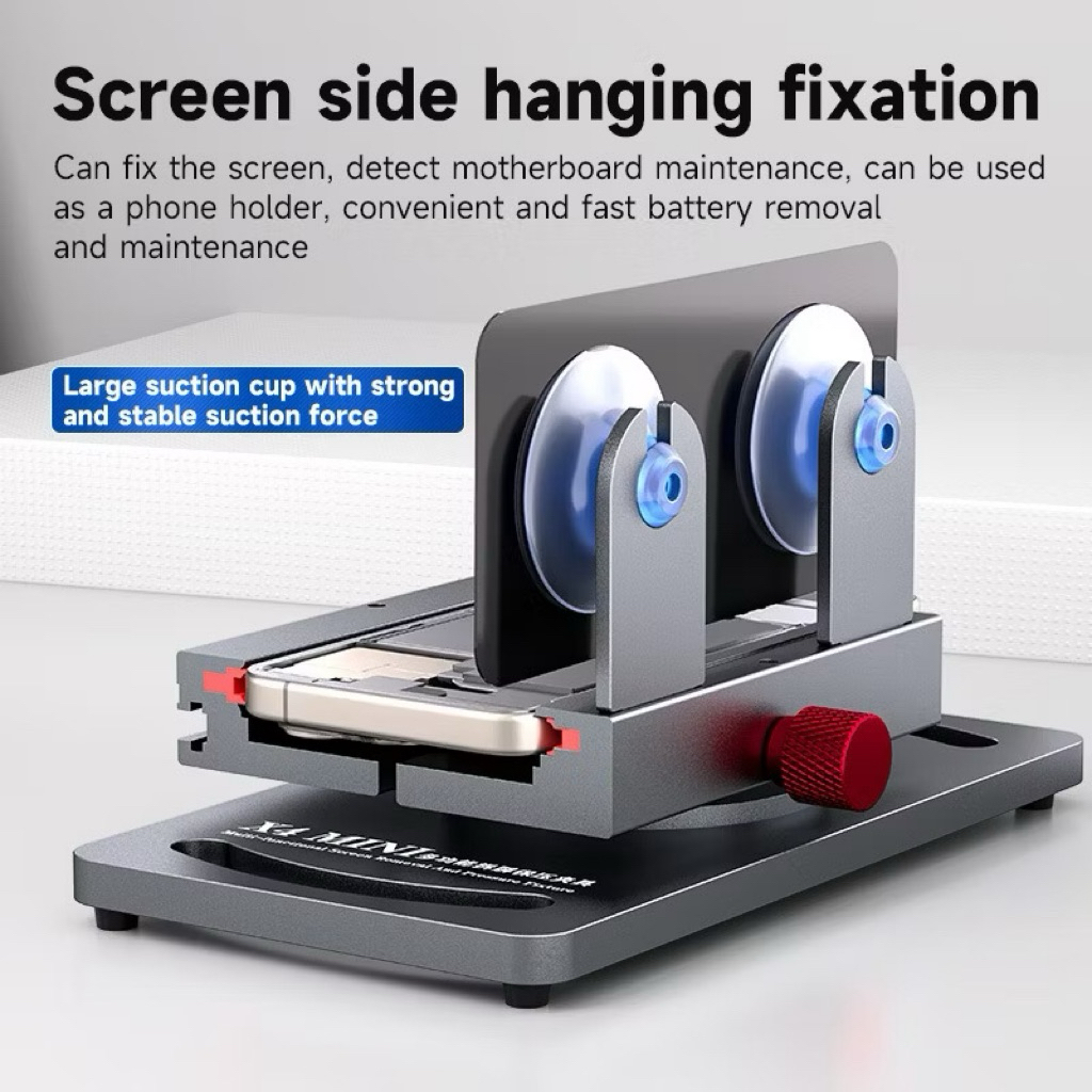 XZZ X4-Mini 4 IN 1 เครื่องแกะจอ  อัดจอได้ด้วย หมุนได้ 360 องศา เครื่องมือโทรศัพท์
