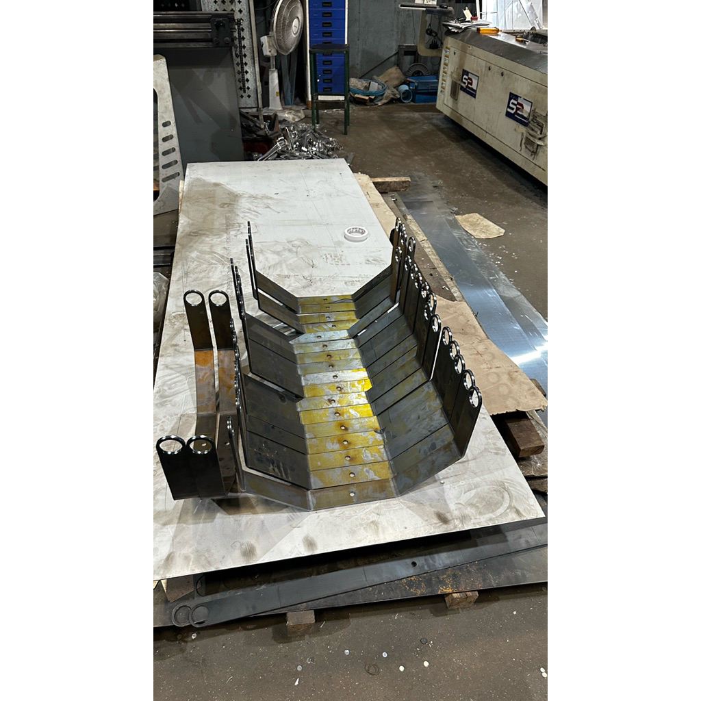 โครงยึดพัดลม jpx20”เหล็ก