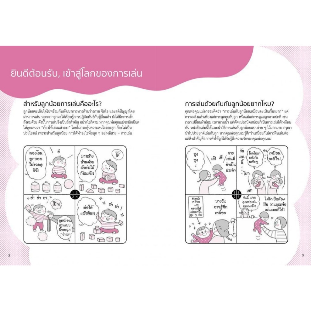 หนังสือ วิธีเล่นกับลูกน้อย 0-2 ขวบ ฉบับสมบูรณ์ ผู้เขียน: ทาเคะอุจิ เอริกะ  สำนักพิมพ์: วารา BK02 ราคา ถูกที่สุด ดีลบีเคเค แกลเลอรีภาพที่ 4