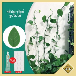 X10 ชิ้น กาว คลิปหนีบเถาวัลย์ ใบไม้ พยุงไม้เลื้อย ห่วงติดผนัง เขียว คลิปจัดทรงต้นไม้  คลิปติดผนัง มีสินค้าพร้อมส่ง