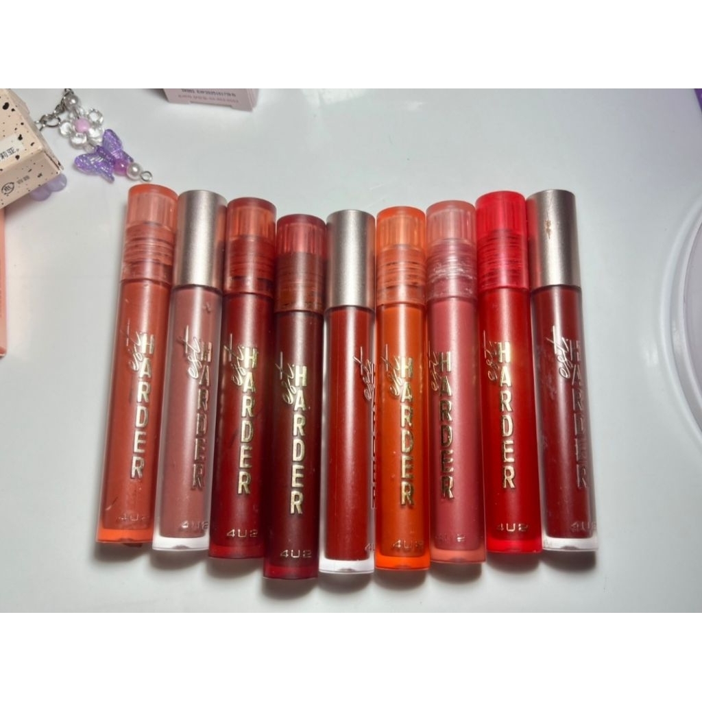 4U2 รุ่น Est Harder ตี70%ทุกแท่ง ขายเหมา 9แท่ง ติดทนมากก