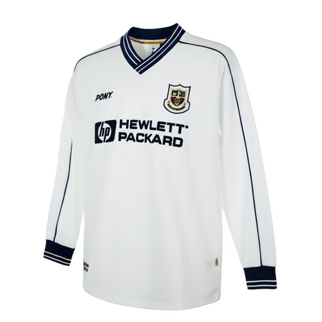 SPURS เสื้อแข่งผู้ชายทีมท็อตแน่ม ฮอทสเปอร์ Retro Pony ชุดเหย้า ฤดูกาล 1997 แท้100%